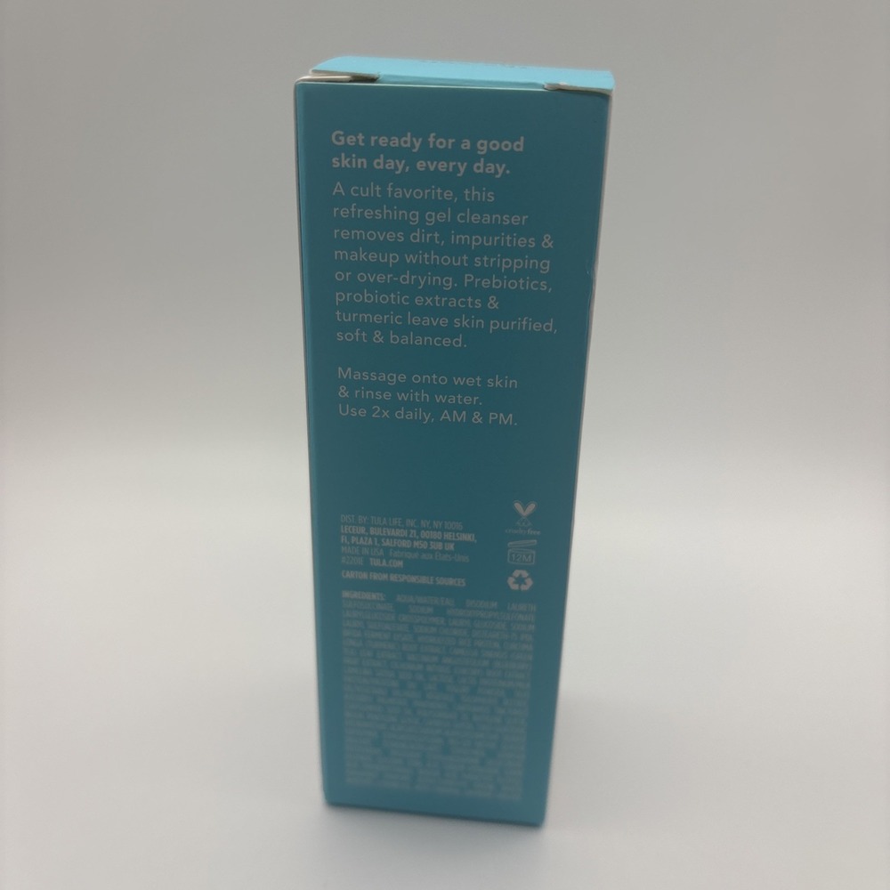 TULA The Cult Classic Purifying Face Cleanser 1.67oz Large Mini Size -New in Box - Picture 3 of 5